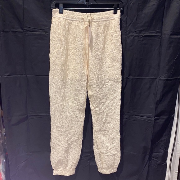 Current Air Textured Joggers In Ivory - NWT - Picture 3 of 6